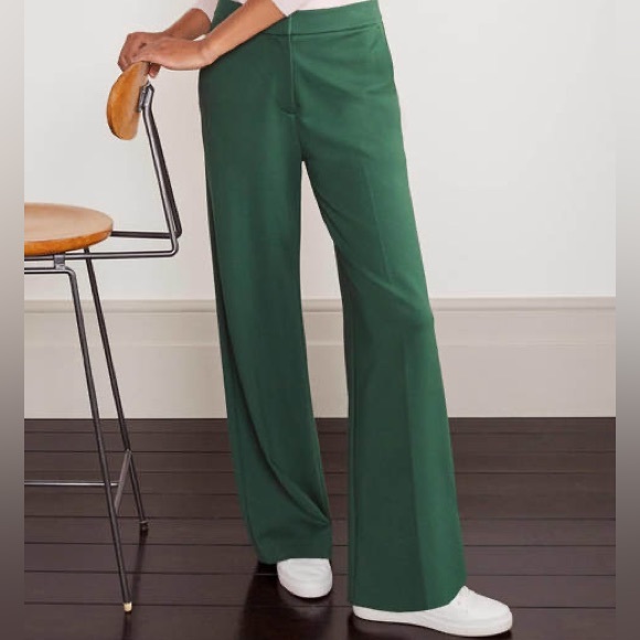 Boden Pants - Boden Marlin Women's Wide Leg Trousers Kelly Green Pants Slacks US 4 UK 8